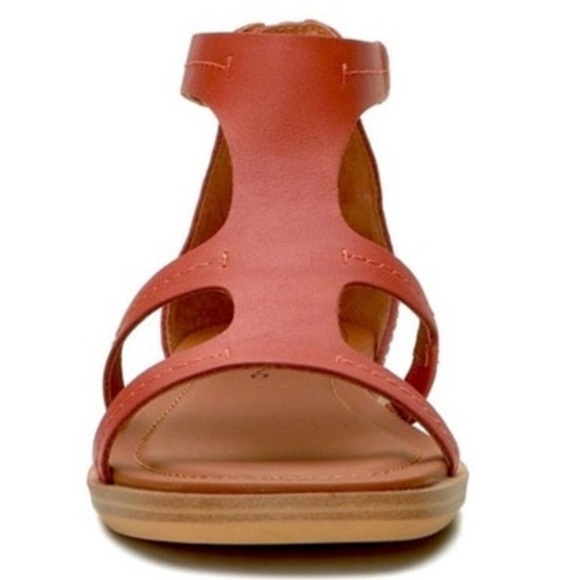 NEW MSRP $89 Lucky Brand Nayda Caged Sandals Women's in Cognac -  Size 11 - Picture 2 of 10